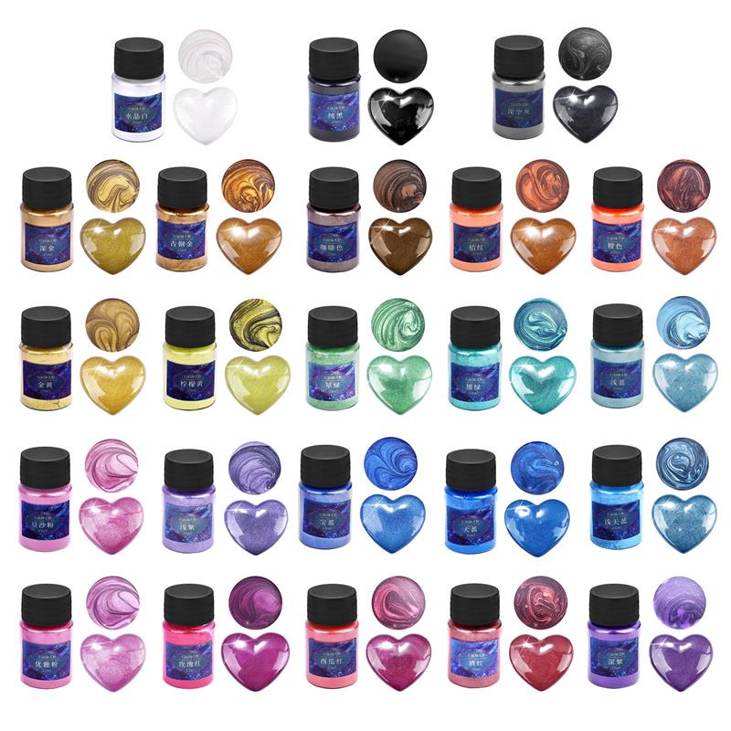 10g/Bottle Pearlescent Powder  - огляд і ціна Resin Art Bottle