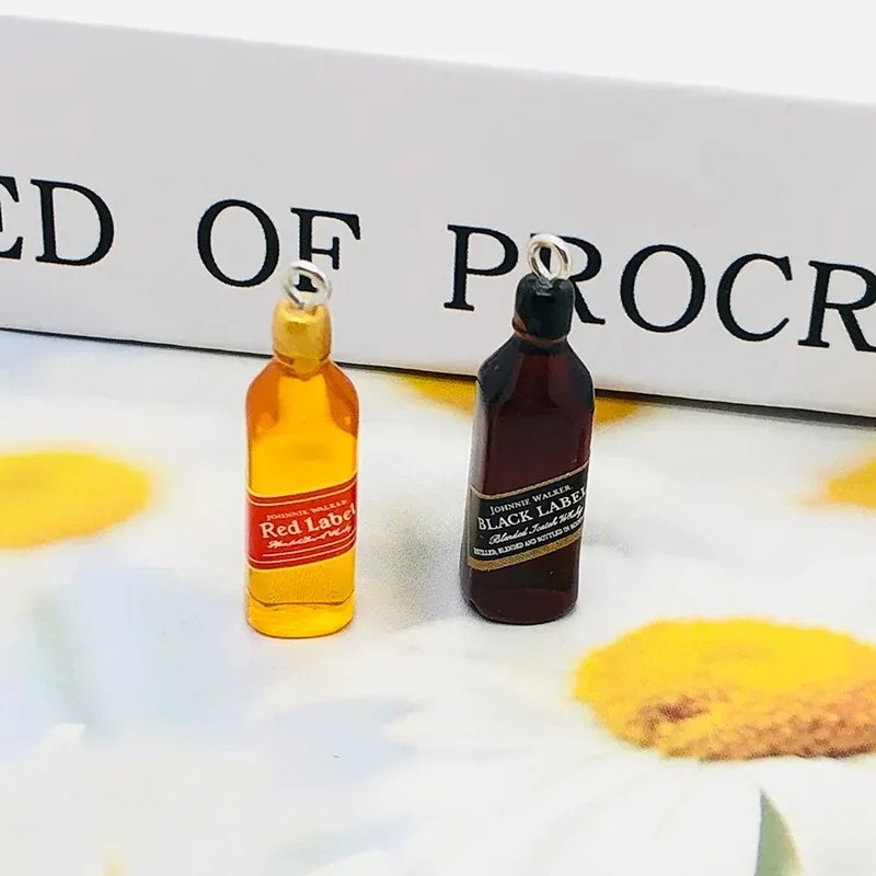 10Pcs Tiny Wine Bar Bottle Res - огляд і ціна Resin Art Bottle