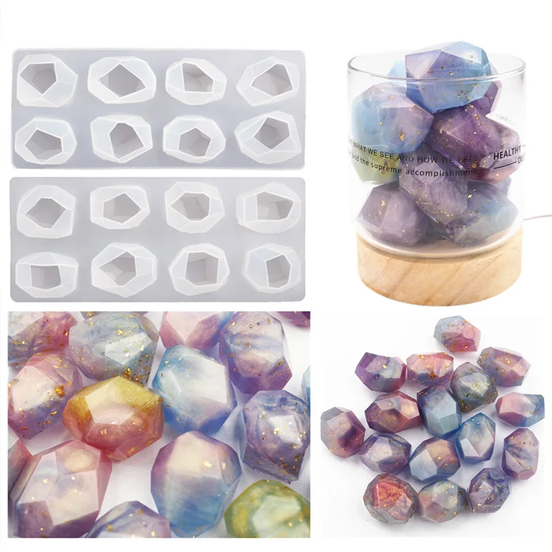 DIY Crystal Irregular Stone Si - огляд і ціна Resin Art Stone