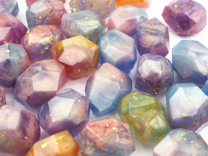 DIY Crystal Irregular Stone Si - огляд і ціна Resin Art Stone