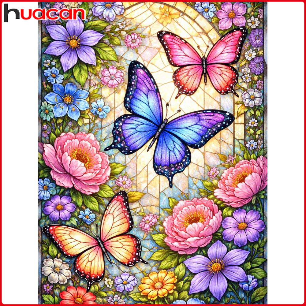 Huacan Full Square Round Diamo - огляд і ціна Resin Art Kit For Beginners