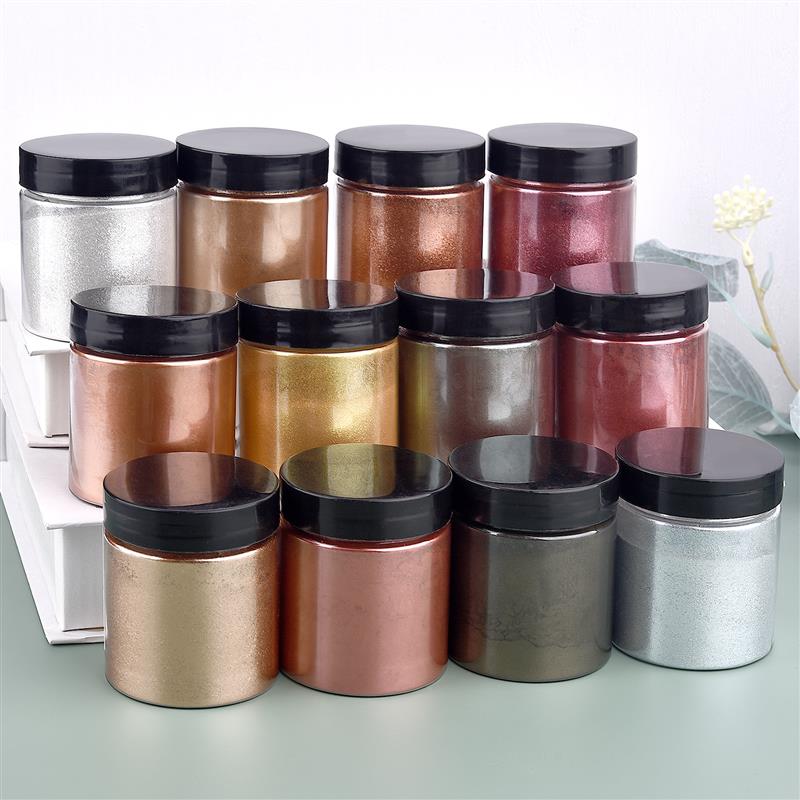 50g Shimmer Metallic Gold Silv - огляд і ціна Resin Art Liquid