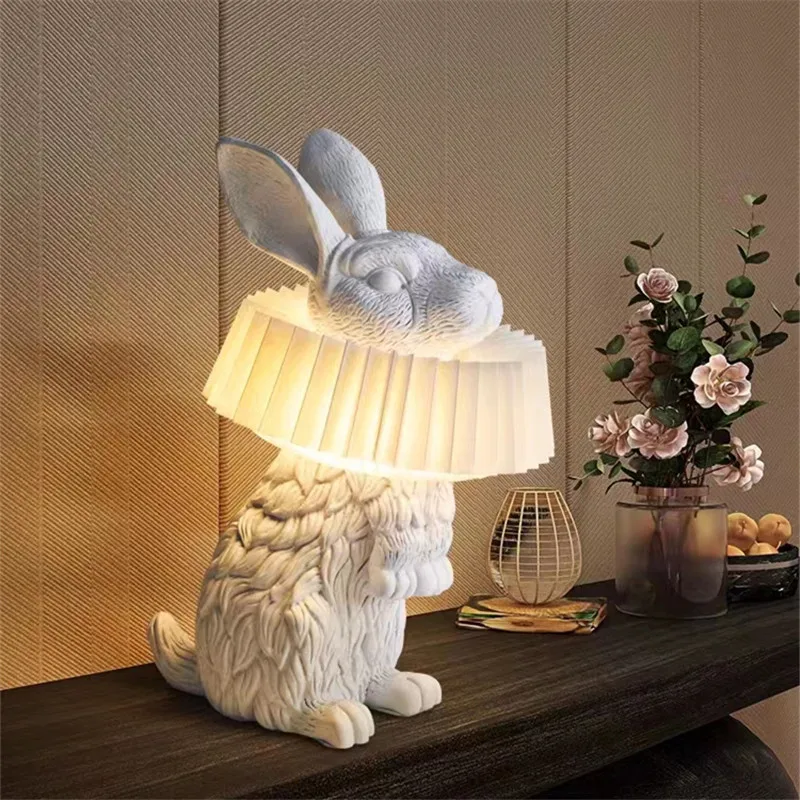 Modern Adorable Rabbit Table L - огляд і ціна Resin Art On Floor