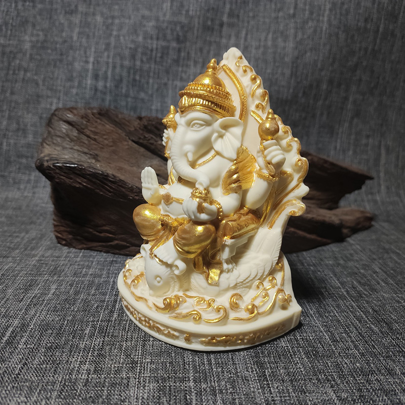 Hinduism Elephant Ganesha Figu - огляд і ціна Resin Art India