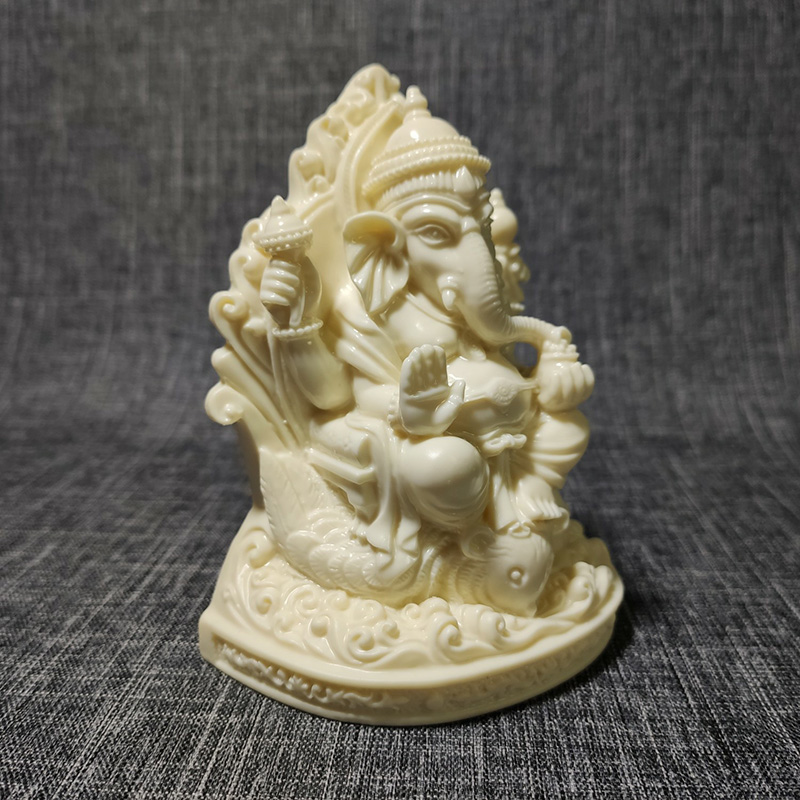 Hinduism Elephant Ganesha Figu - огляд і ціна Resin Art India