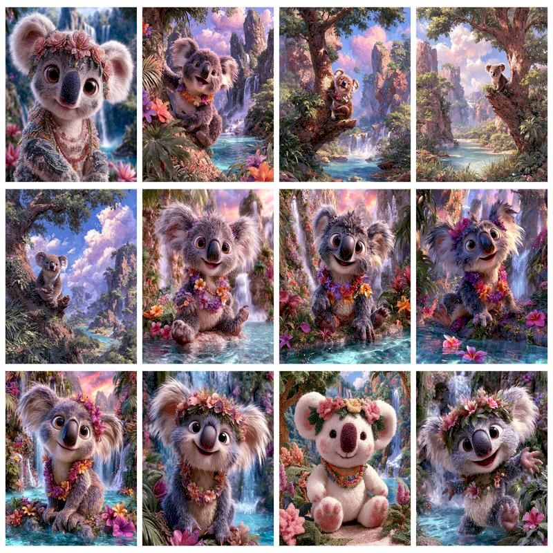 CHENISTORY Koala 5d Diamond Pa - огляд і ціна Resin Art Kit For Beginners