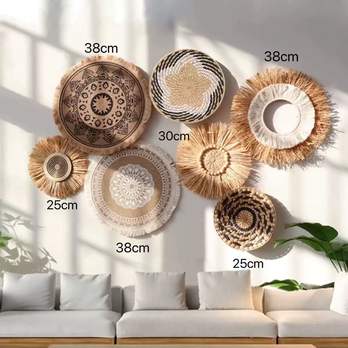 Boho Straw Wall Decor Grass We - огляд і ціна Resin Art Aesthetic