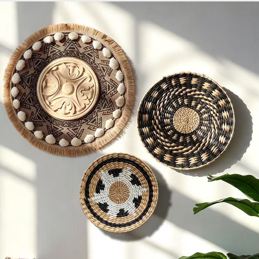 Boho Straw Wall Decor Grass We - огляд і ціна Resin Art Aesthetic