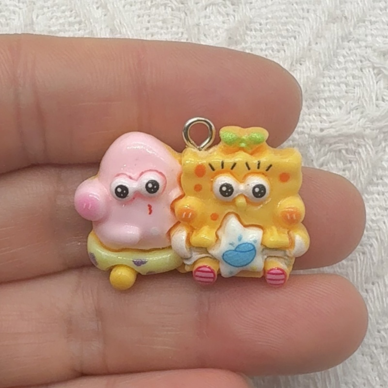 10pcs cartoon resin pendant, D - огляд і ціна Resin Art Pendant