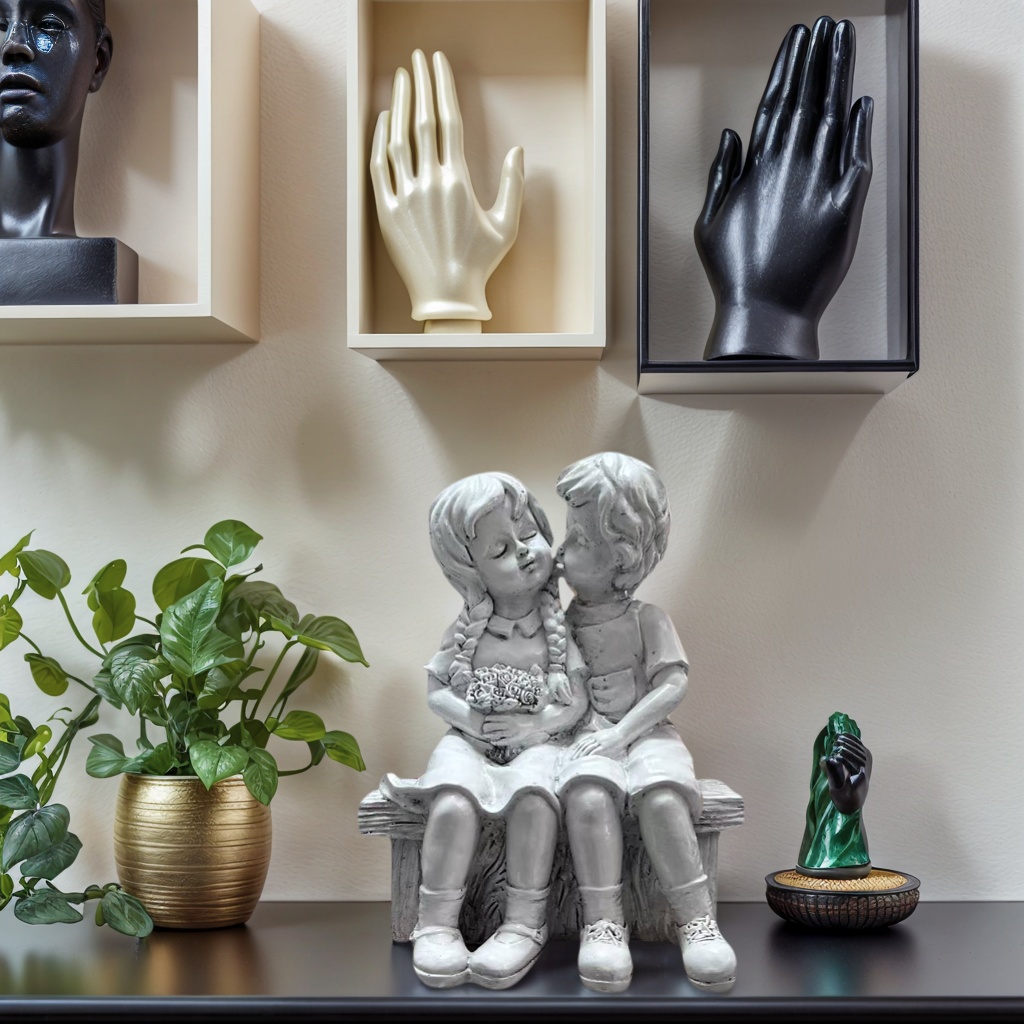 Cute Little Boy And Girl Resin - огляд і ціна Resin Art Aesthetic