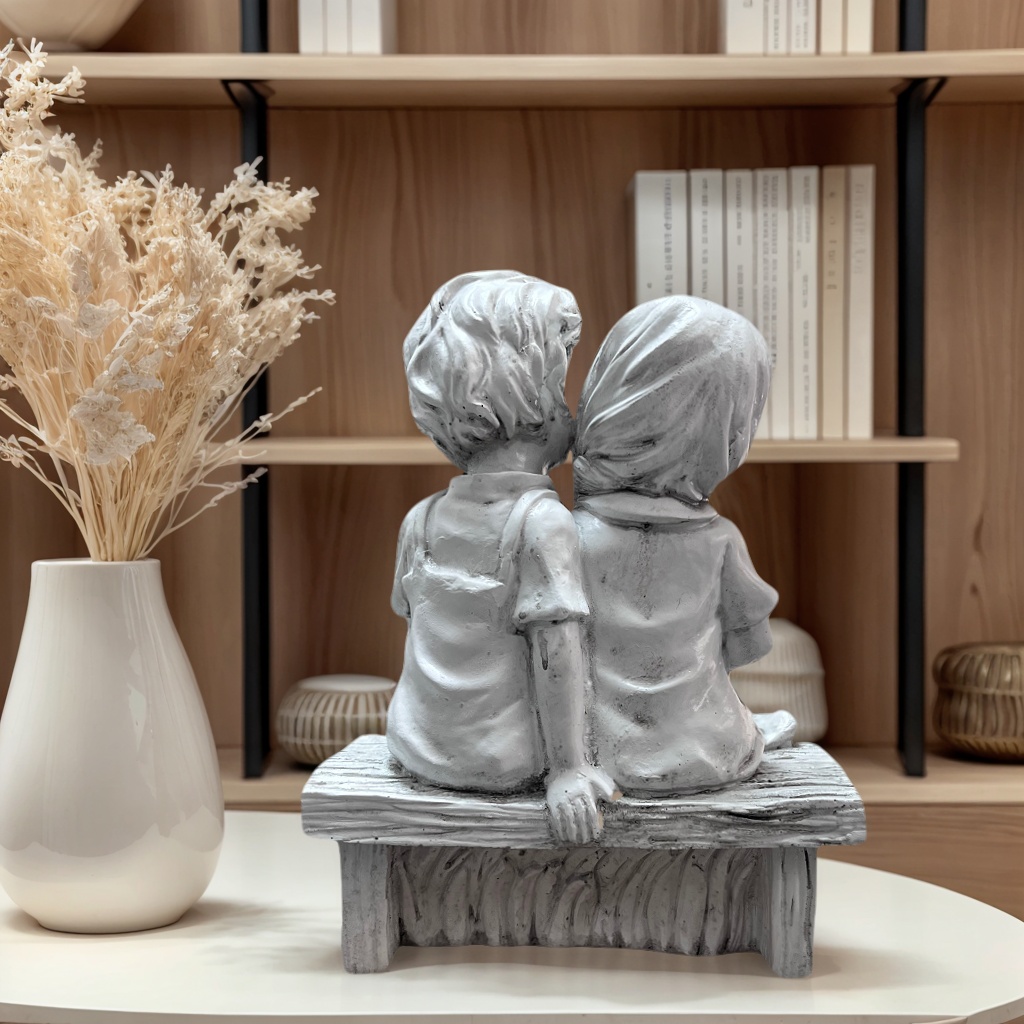Cute Little Boy And Girl Resin - огляд і ціна Resin Art Aesthetic