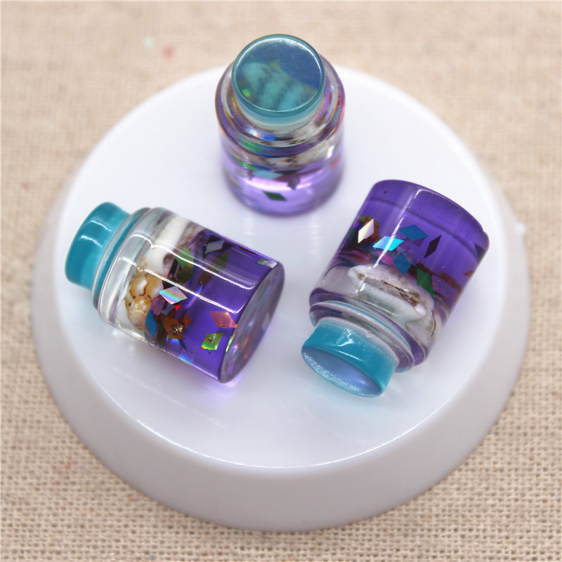 10pcs Cute New 3D Resin Drifti - огляд і ціна Resin Art Bottle