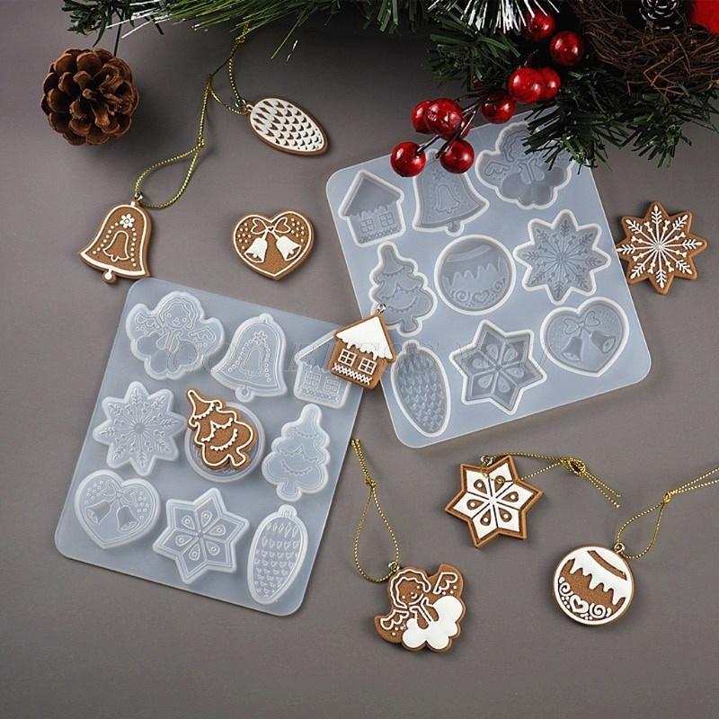 Christmas DIY Crystal Epoxy Mo - огляд і ціна Resin Art Pendant