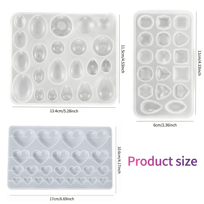 3Packaged Gemstone Silicone Mo - огляд і ціна Resin Art Stone