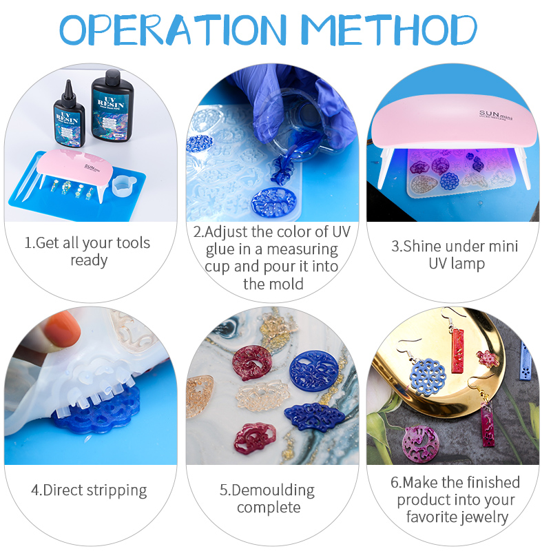 100g/250g Clear UV Resin Hard  - огляд і ціна Resin Art Kit For Beginners