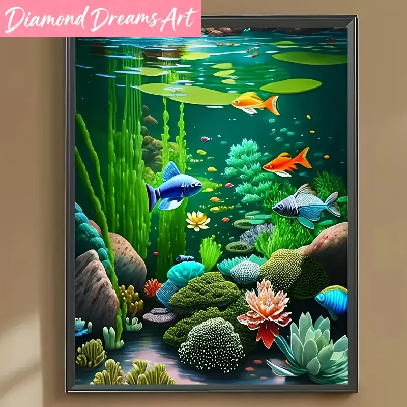 Frameless,Diamond Art Painting - огляд і ціна Resin Art Underwater