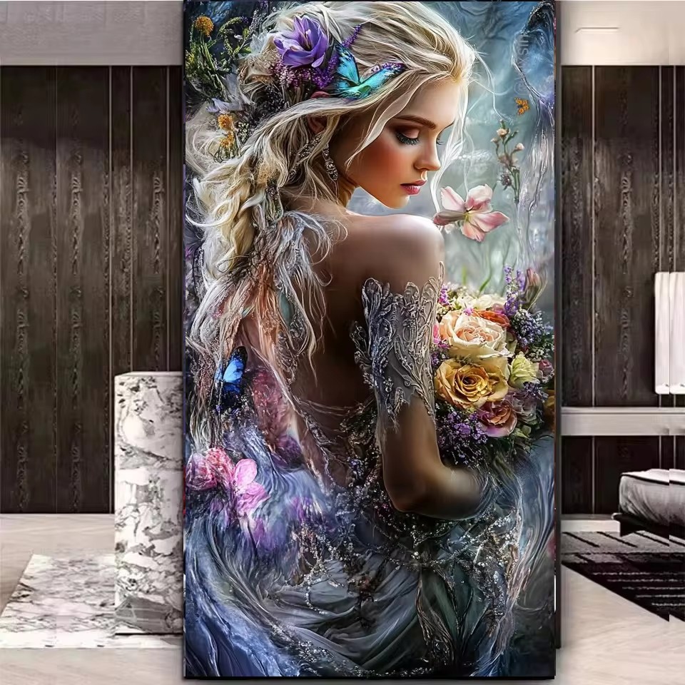 Big Size Fantasy Flowers Woman - огляд і ціна Resin Art Kit For Beginners
