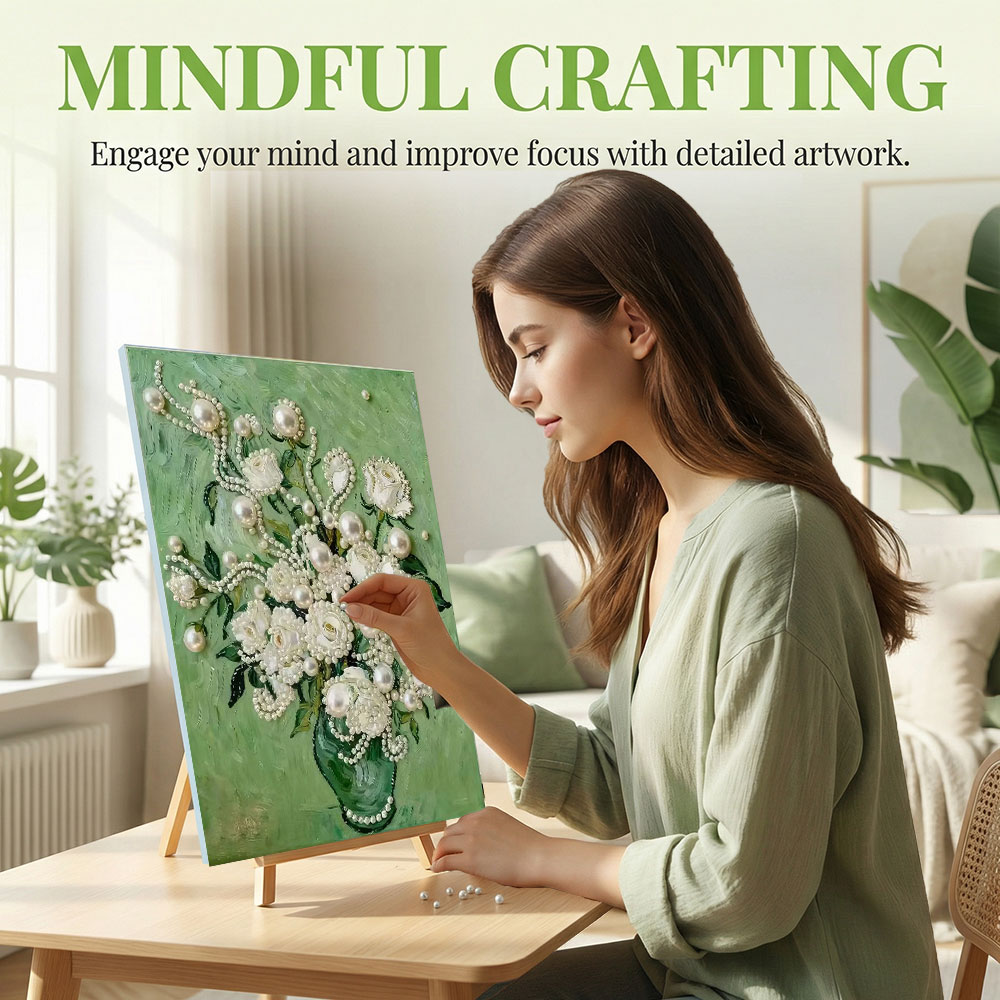 Huacan DIY Pearl Art Painting  - огляд і ціна Resin Art Kit For Beginners