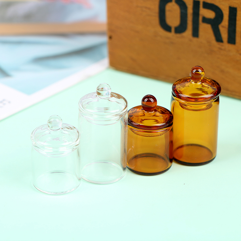 1:12 Dollhouse Mini Glass Cand - огляд і ціна Resin Art Bottle